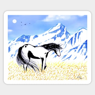 Horse Art Sticker